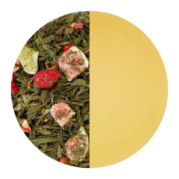 Green tea blend "Sencha Berry/Fig " flavoured