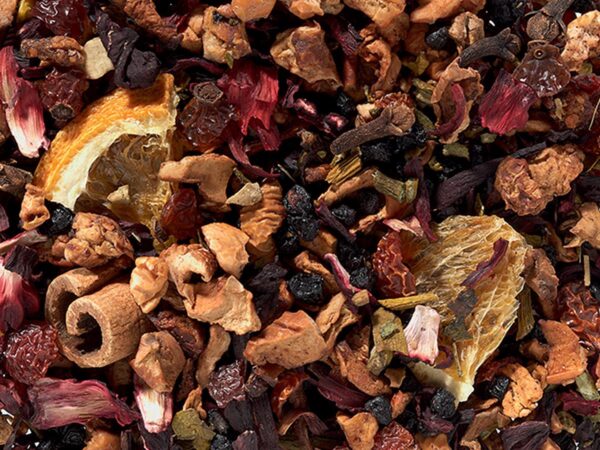 Fruit tea blend Mulled Wine [Red Wine-Orange-Cinnamon] flavoured- coffeebeanshouse.ie