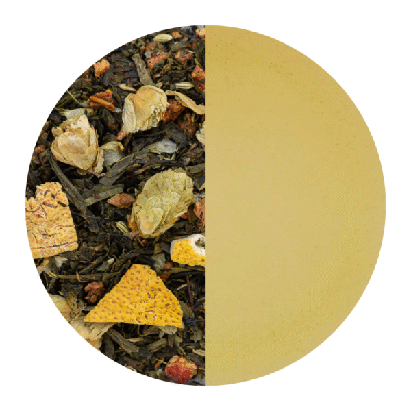 Green tea blend "Sencha Hops/Feijoa" [Feijoa-Citrus Note] flavoured